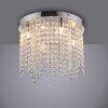 KULUNKA Lustre Luminaires Leuchten Direkt LED Argenté, 4 lumières
