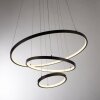 CERCHI Suspension Luminaires Leuchten Direkt LED Noir, 1 lumière