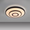 TURANUS Plafonnier Luminaires Leuchten Direkt LED Noir, 1 lumière
