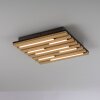 AKUSTIK Plafonnier Luminaires Leuchten Direkt LED Brun, Noir, 1 lumière