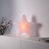 STAR Lampe à poser Luminaires Leuchten Direkt LED Blanc, 1 lumière, Télécommandes, Changeur de couleurs