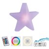 STAR Lampe à poser Luminaires Leuchten Direkt LED Blanc, 1 lumière, Télécommandes, Changeur de couleurs