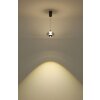 Bernie Suspension Luminaires Globo Lighting LED Chrome, Noir, 1 lumière, Détecteur de mouvement