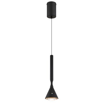 Lucinda Suspension Luminaires Globo Lighting LED Noir, 1 lumière