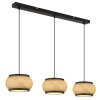 Bambora Suspension Luminaires Globo Lighting LED Noir, 1 lumière