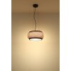 Bambora Suspension Luminaires Globo Lighting LED Noir, 1 lumière