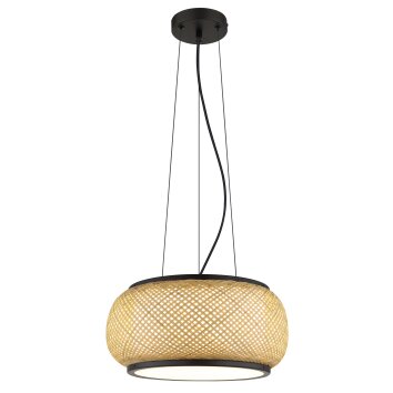 Bambora Suspension Luminaires Globo Lighting LED Noir, 1 lumière