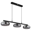 Carlene Suspension Luminaires Globo Lighting LED Noir, 1 lumière