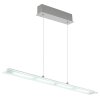 Novak Suspension Luminaires Globo Lighting LED Nickel mat, 1 lumière