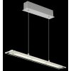 Novak Suspension Luminaires Globo Lighting LED Nickel mat, 1 lumière