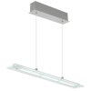 Novak Suspension Luminaires Globo Lighting LED Nickel mat, 1 lumière