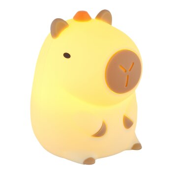 Capybara Lampe à poser Luminaires Globo Lighting LED Brun, 1 lumière