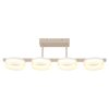 Zara Plafonnier Luminaires Globo Lighting LED Sable, Blanc, 1 lumière