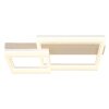 Zara Plafonnier Luminaires Globo Lighting LED Sable, Blanc, 1 lumière
