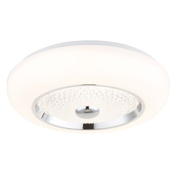 Graham Plafonnier Luminaires Globo Lighting LED Blanc, 1 lumière