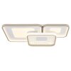 Mosaiko Plafonnier Luminaires Globo Lighting LED Sable, Blanc, 1 lumière, Télécommandes