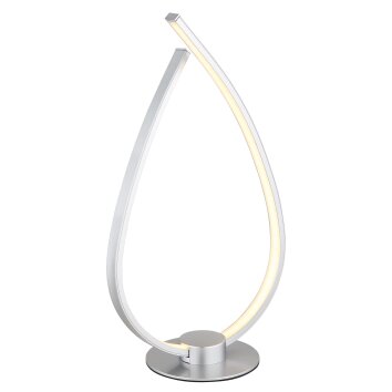 Trina Lampe à poser Luminaires Globo Lighting LED Argenté, 1 lumière