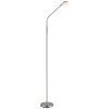 Silvio Lampadaire Luminaires Globo Lighting LED Nickel mat, 1 lumière
