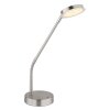 Silvio Lampe à poser Luminaires Globo Lighting LED Nickel mat, 1 lumière