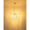 Kinga Plafonnier Luminaires Globo Lighting Argenté, 8 lumières