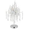 Kinga Lampe à poser Luminaires Globo Lighting Argenté, 4 lumières