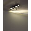 Norberto Plafonnier Luminaires Globo Lighting LED Noir, Argenté, 1 lumière