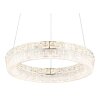 Laurel Suspension Luminaires Globo Lighting LED Chrome, 1 lumière, Télécommandes
