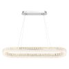 Laurel Suspension Luminaires Globo Lighting LED Chrome, 1 lumière, Télécommandes