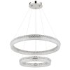 Laurel Suspension Luminaires Globo Lighting LED Chrome, 1 lumière, Télécommandes