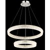 Laurel Suspension Luminaires Globo Lighting LED Chrome, 1 lumière, Télécommandes