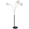 Laurel Lampadaire Luminaires Globo Lighting LED Noir, 1 lumière