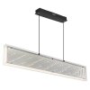 Mirrora Suspension Luminaires Globo Lighting LED Noir, 1 lumière, Télécommandes