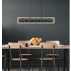 Mirrora Suspension Luminaires Globo Lighting LED Noir, 1 lumière, Télécommandes