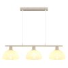 Selma Suspension Luminaires Globo Lighting Sable, 3 lumières
