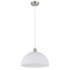 Selma Suspension Luminaires Globo Lighting Nickel mat, 1 lumière