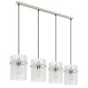 Gorley Suspension Luminaires Globo Lighting Sable, 4 lumières