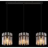 Daren Suspension Luminaires Globo Lighting Noir, 3 lumières