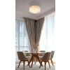 Gorley Plafonnier Luminaires Globo Lighting Chrome, Sable, 5 lumières