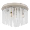 Gorley Plafonnier Luminaires Globo Lighting Chrome, Sable, 5 lumières
