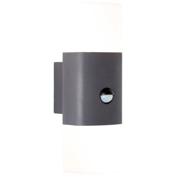 Applique murale d'extérieur AEG Farlay LED Blanc, 2 lumières