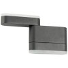 Applique murale d'extérieur AEG Corry LED Anthracite, 2 lumières