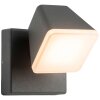 Applique murale d'extérieur AEG Isacco LED Anthracite, 1 lumière