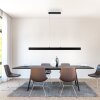 DRITTO Suspension Luminaires Leuchten Direkt LED Noir, 1 lumière