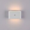 ZIDDY Applique murale Luminaires Leuchten Direkt LED Blanc, 2 lumières, Détecteur de mouvement