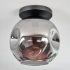 Ripoll Plafonnier, Boule lumineuse Fumé, 1 lumière