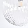 Chehalis Plafonnier, Boule lumineuse Or, Noir, 3 lumières
