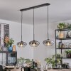 Mertola Suspension, Suspension Noir, 3 lumières