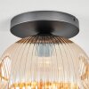 Ripoll Plafonnier, Boule lumineuse Ambre, Clair, 1 lumière