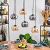 Apedo Suspension, Suspension Ambre, Fumé, 6 lumières
