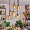 Apedo Suspension, Suspension Ambre, Clair, 6 lumières